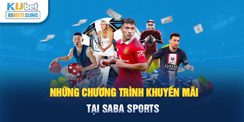 Những chương trình khuyến mãi tại Saba Sports